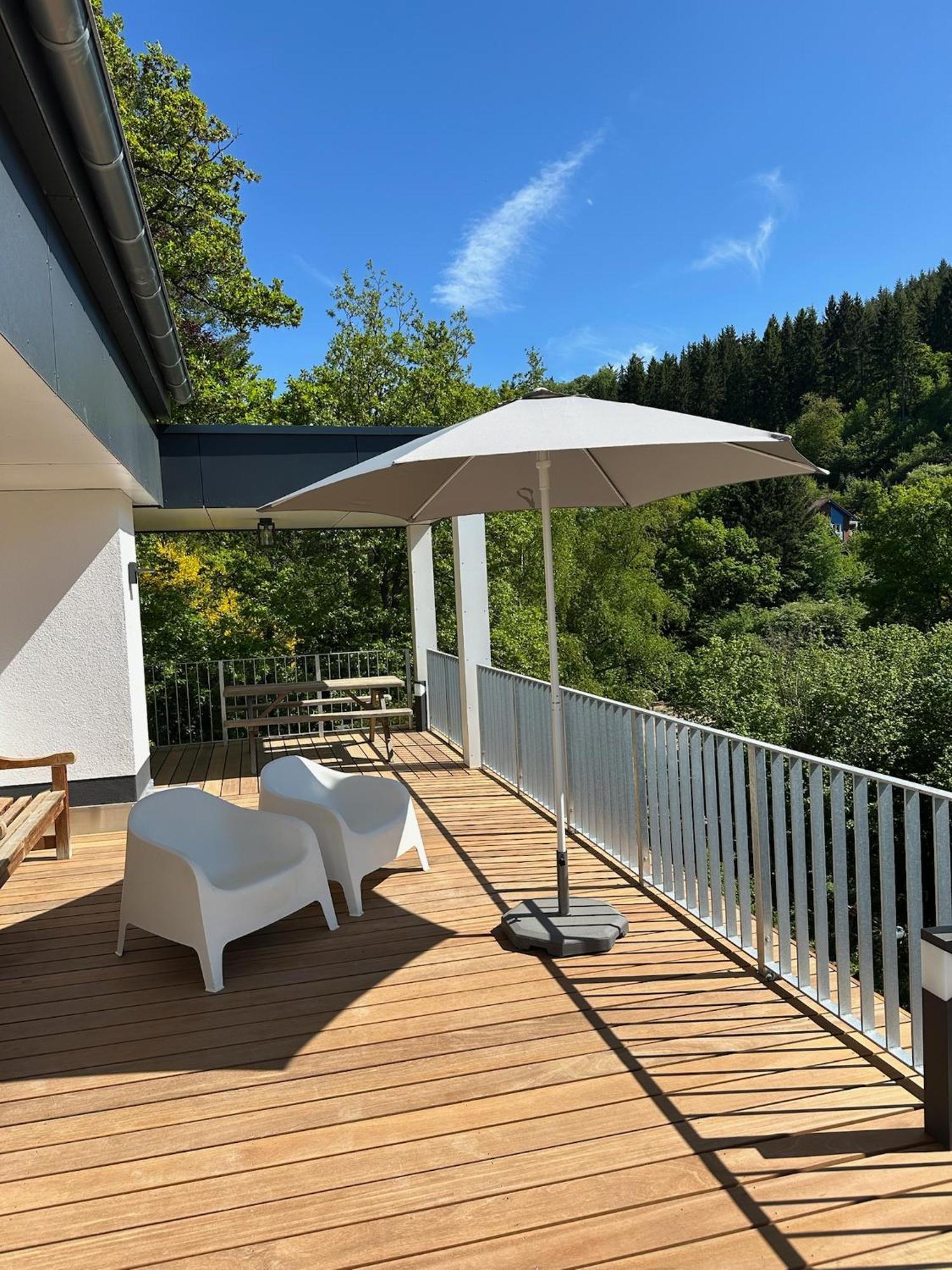 Villa Holgenbach - Penthouse- und Ferienwohnung im Nationalpark Eifel Schleiden Exterior foto